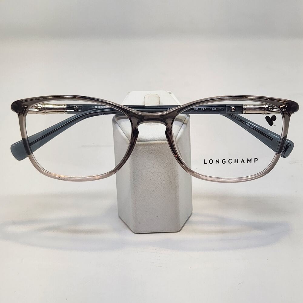 Longchamp LO2695 425 Gradient Blue Peach Oval Eyeglass Frames Full Rim Plastic